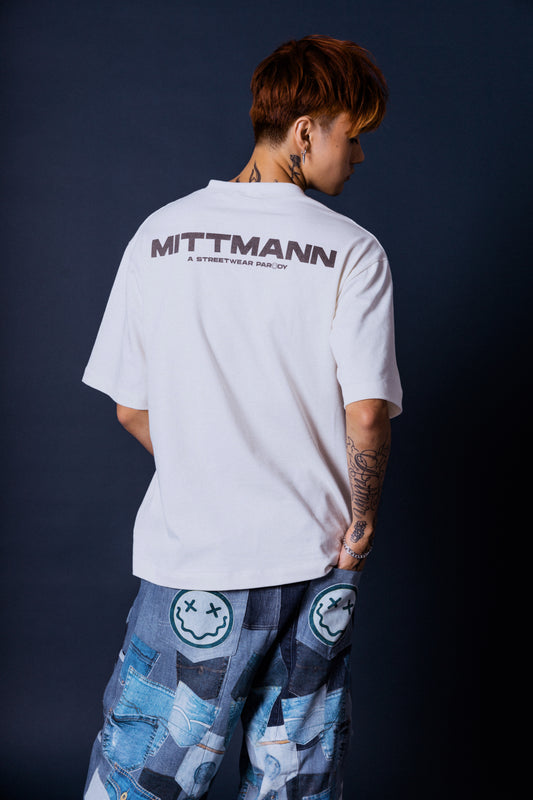 Smile Silver Logo T-Shirt | a streetwear parody