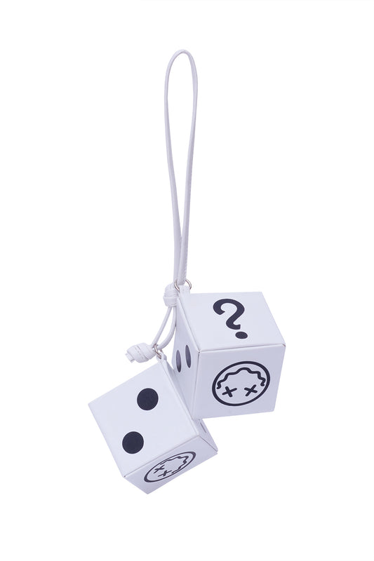 Chaveiro Dado Branco MONOPOLY x MITTMANN