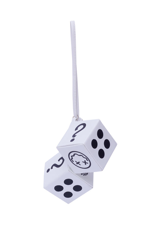 Chaveiro Dado Branco MONOPOLY x MITTMANN