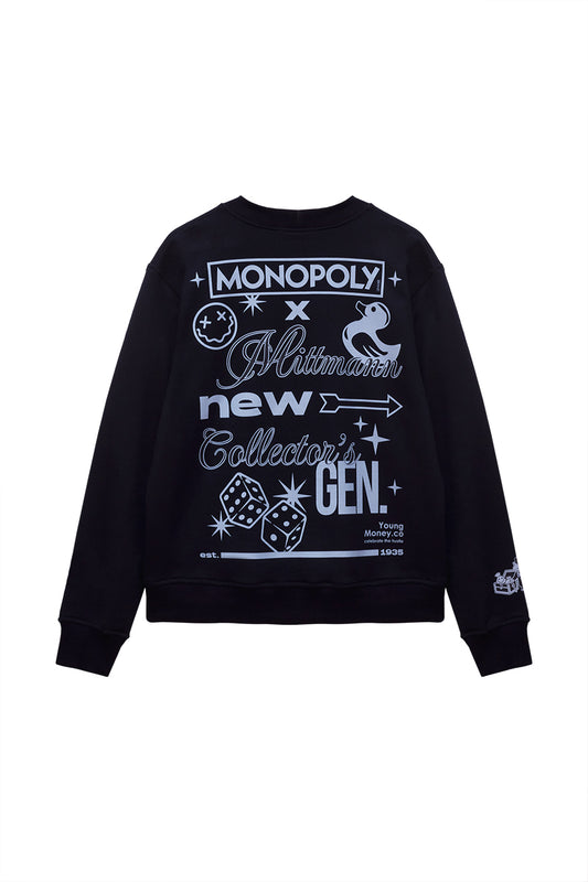 Moletom Preto Young Money MONOPOLY x MITTMANN