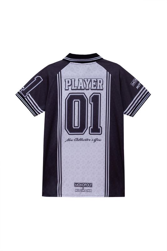 Camisa de Time Preta Player 01 MONOPOLY x MITTMANN