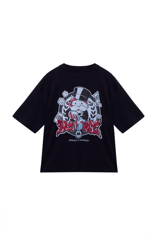 Camiseta Preta Pay Me MONOPOLY x MITTMANN