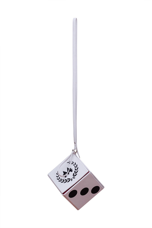 Bolsa Dado Branca MONOPOLY x MITTMANN