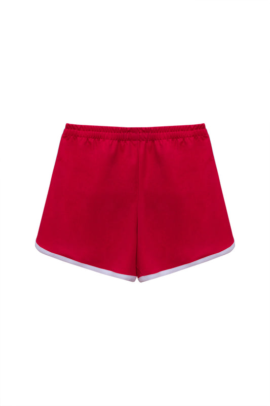 Shorts Esportivo Vermelho MONOPOLY X MITTMANN