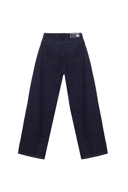 Calça Alfaiataria Cós Listrado Preta MONOPOLY x MITTMANN