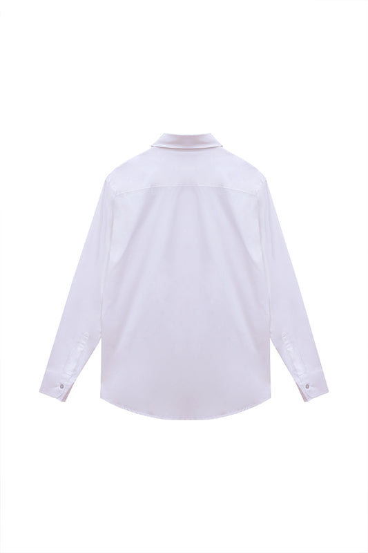 Camisa Alfaiataria Branca com Gravata MONOPOLY x MITTMANN
