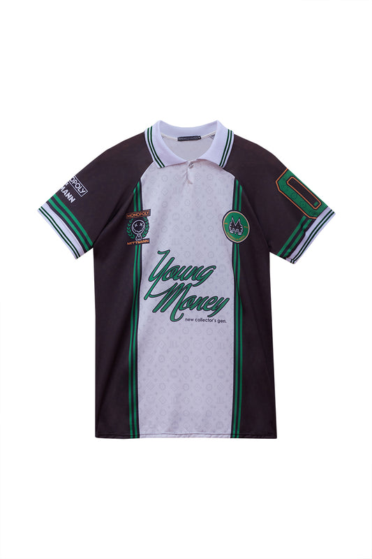 Camisa Time Marrom e Verde Player 01 MONOPOLY x MITTMANN