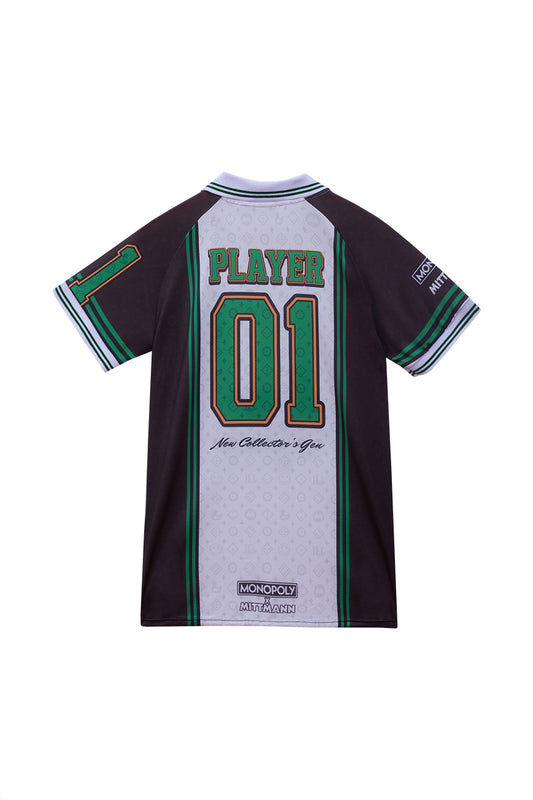 Camisa Time Marrom e Verde Player 01 MONOPOLY x MITTMANN