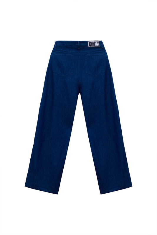Calça Alfaiataria Bege e Jeans MONOPOLY x MITTMANN