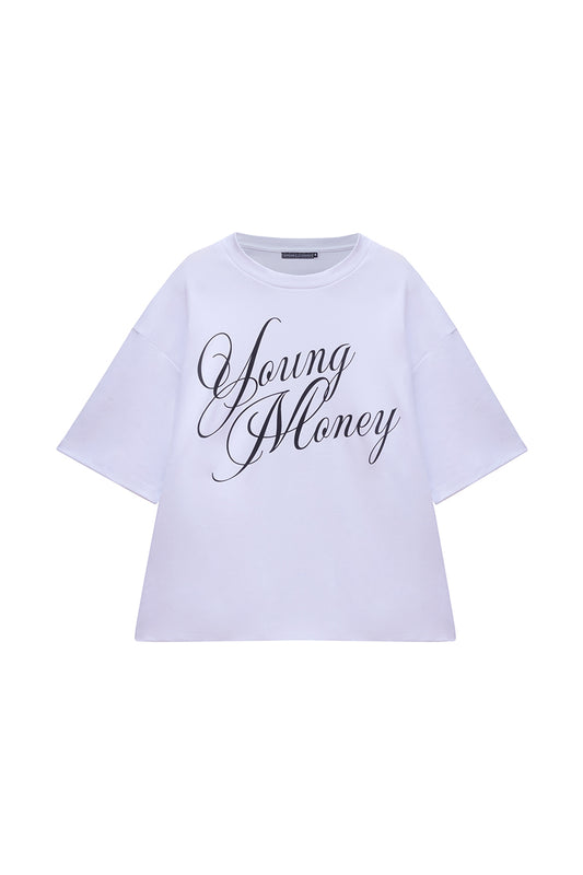 Camiseta Branca Young Money MONOPOLY x MITTMANN