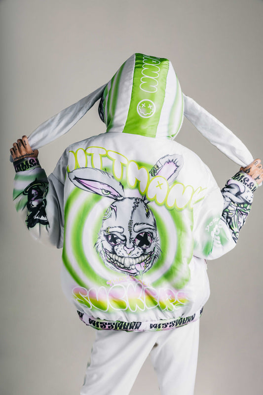 MAD BUNNY OVERSIZED REVERSIBLE JACKET