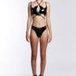 Conjunto Scorpion Top + Asa delta Vinil Preto