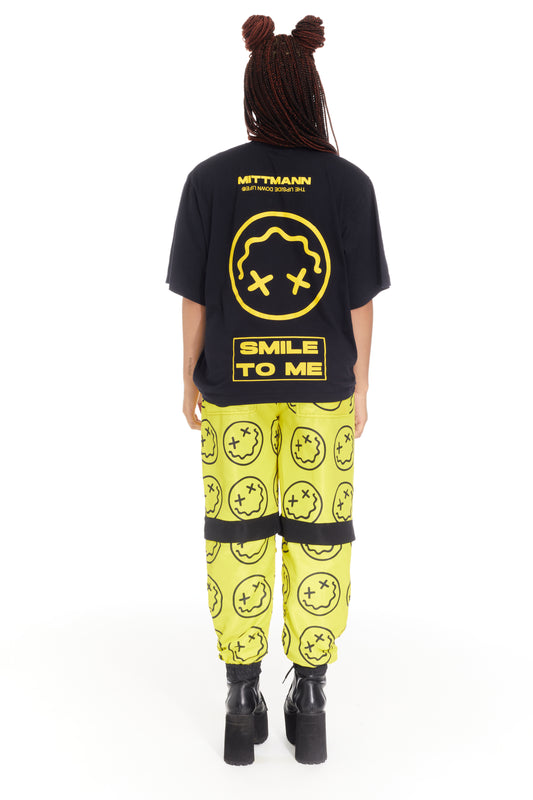 Smile Silver Logo T-Shirt | a streetwear parody