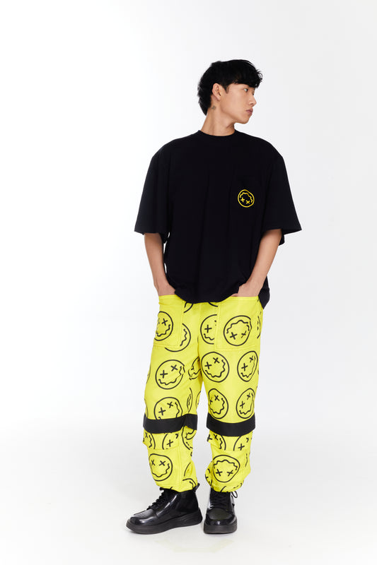 Smile Silver Logo T-Shirt | a streetwear parody