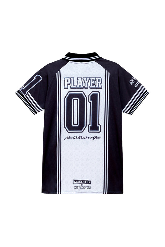 Camisa de Time Preta Player 01 MONOPOLY x MITTMANN