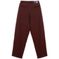 Calça Alfaiataria Cós Listrado Marrom MONOPOLY x MITTMANN