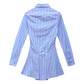Vestido Alfaiataria Azul com Gravata MONOPOLY x MITTMANN