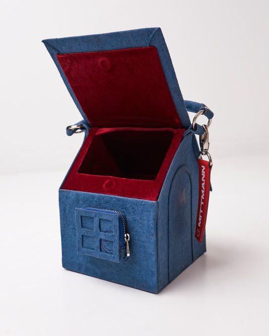 Bolsa Casinha Jeans MONOPOLY X MITTMANN