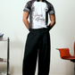 Camisa de Time Preta Player 01 MONOPOLY x MITTMANN
