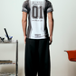 Camisa de Time Preta Player 01 MONOPOLY x MITTMANN