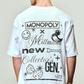 Camiseta Branca Young Money MONOPOLY x MITTMANN