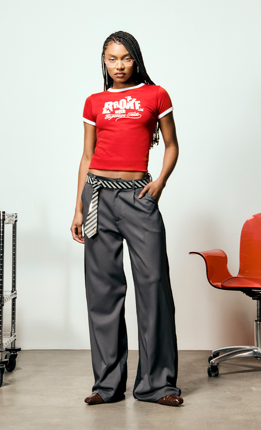 Cinto Gravata Preto MONOPOLY x MITTMANN