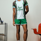Camisa Time Marrom e Verde Player 01 MONOPOLY x MITTMANN