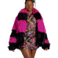 "Fuzzy" Fur Coat