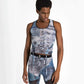 Regata Tule Mesh Blue Jeans
